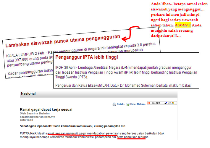 Rahsia Resume Kerja